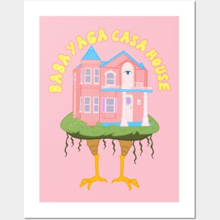 Baba Yaga Casa House Posters and Art